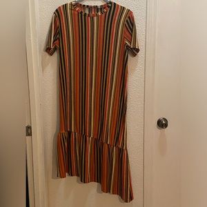 ZARA asymmetric Dress size S